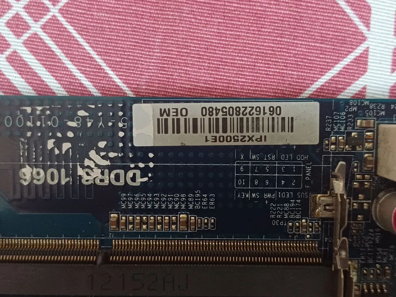 Placa mãe IPX2500E1,ddr3 com processador integrado - Foto 3