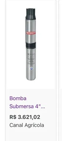 Motobomba Schneider Sub25-10NY4E6 Trifásica