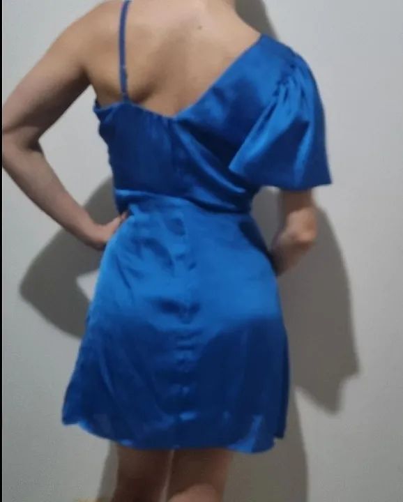 Vestido acetinado Carmen Steffens Young  - Foto 2