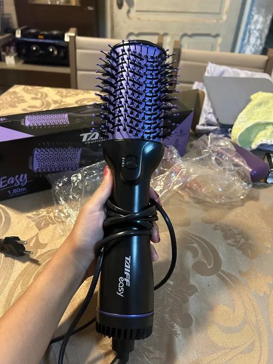Escova secadora Taiff Easy Lilás 1200W  - Foto 2