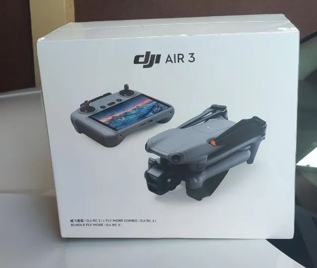 Drone Dji Air 3 Combo Fly More (Controle com tela) - Lacardo