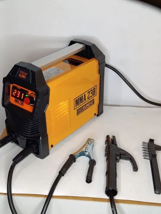 Maquina de solda industrial 230a solda ferro alumínio e inox e tig 
