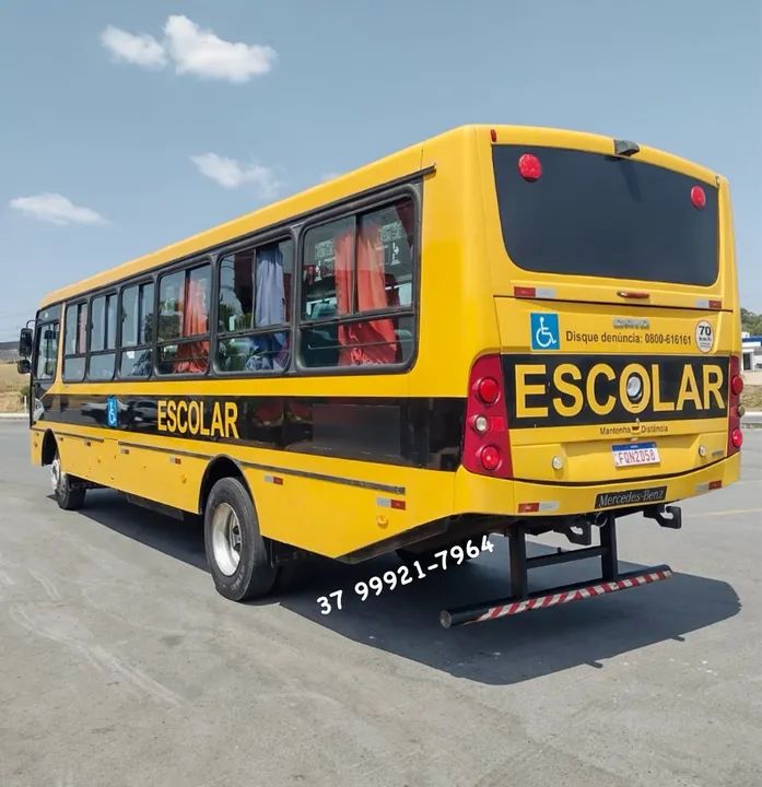 Ônibus Mercedes 1519 Caio Escolar - Foto 7
