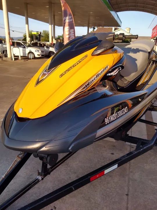 JET SKI Yamaha FZS SUPERCHARGER 2013 COM REBOQUE REK PERSONALIZADO - Foto 3