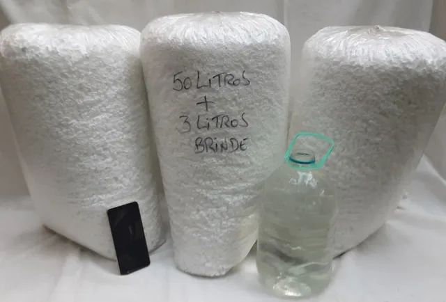 Isopor em flocos triturado EPS 53 Litros