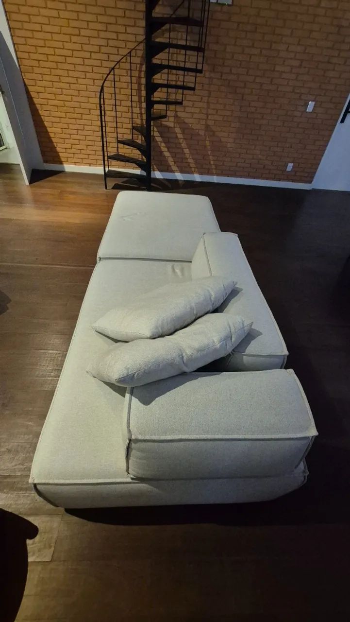 Sofá Modular Century Modelo Bilbau - Flexibilidade e Design Moderno - Foto 5
