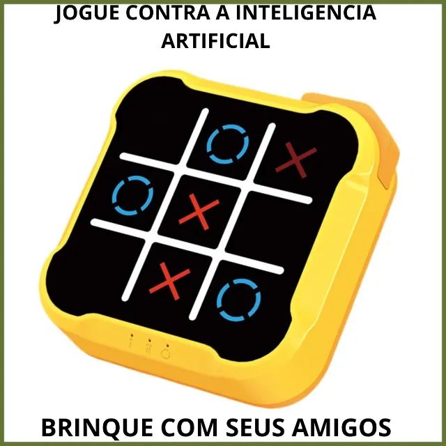 Jogo Da Velha Eletronico Digital Portatil Tic Tac Toe Tela Touchscreen 3 Modos - Foto 2