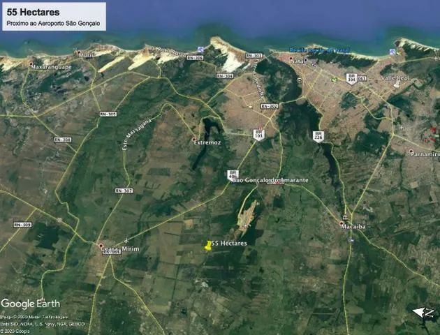 Gleba e terreno 55 hectares São Gonçalo do Amarante RN - Foto 5