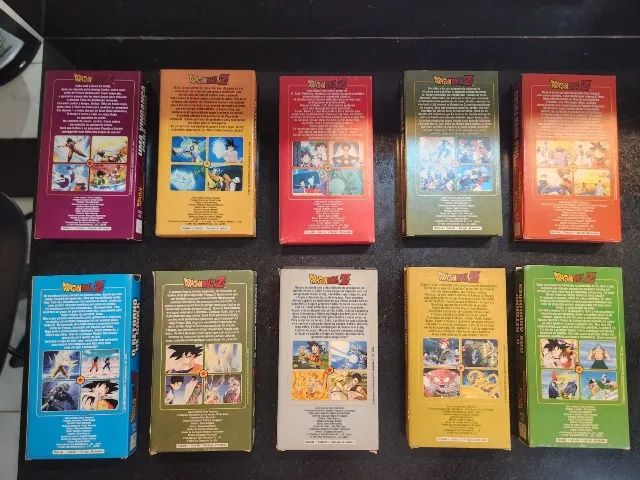 Lote VHS Dragon Ball Z Edição Especial (10 fitas) - Dublado - Colecionador - Foto 2