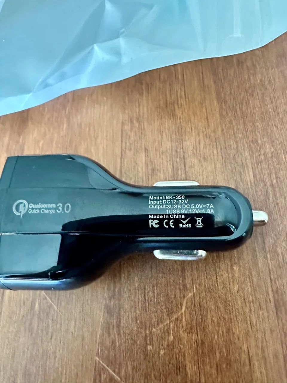 Carregador Veicular Qualcomm 3.0 Turbo 36W - Foto 2