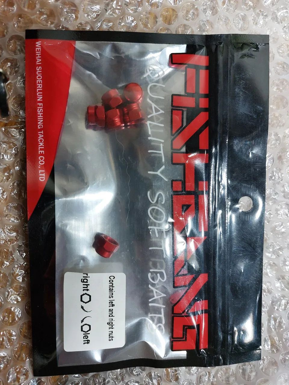 Kit 6 Porcas Manivela 8x5 Carretilha Pesca