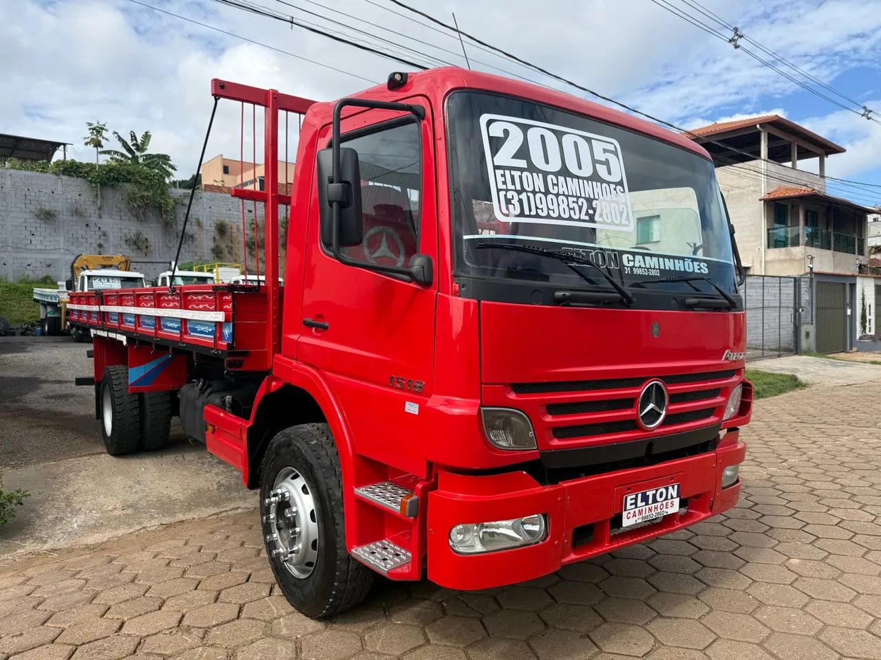 Caminhão carroceria a venda Mb 1518 ano 2005 - Foto 5
