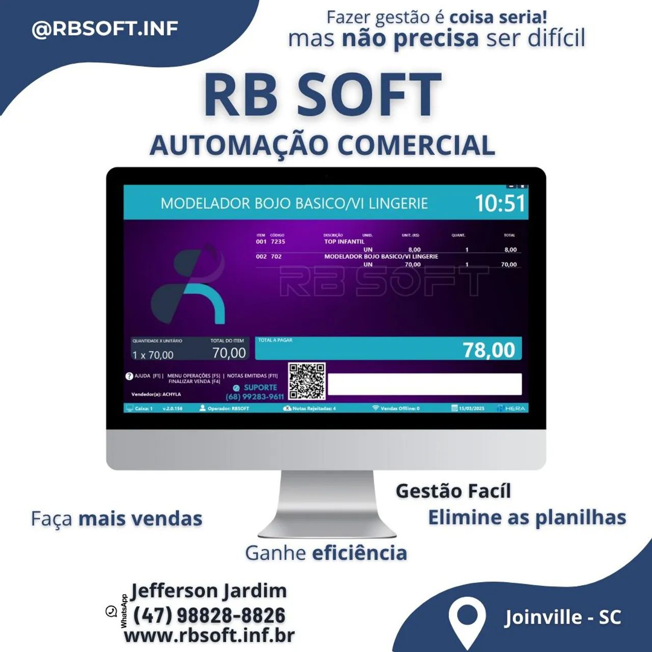 Melhor sistema pdv