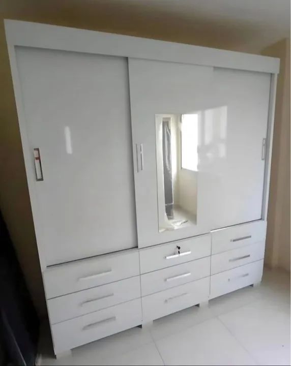 Guarda Roupa Itapema 2,02 m- Entrega Rápida - Foto 4