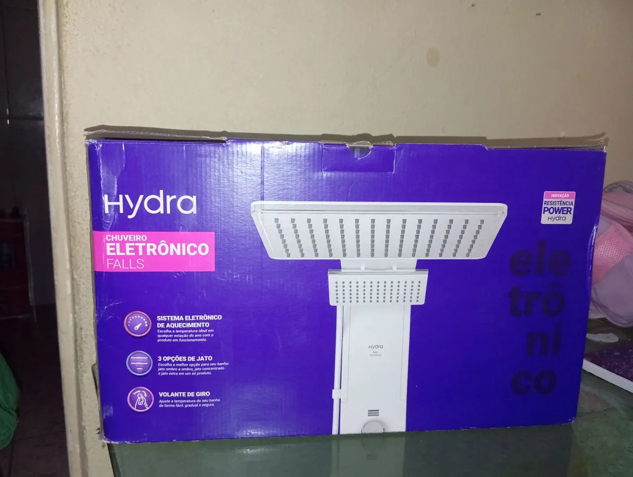 Chuveiro Eletrônico Hydra Falls - Novo