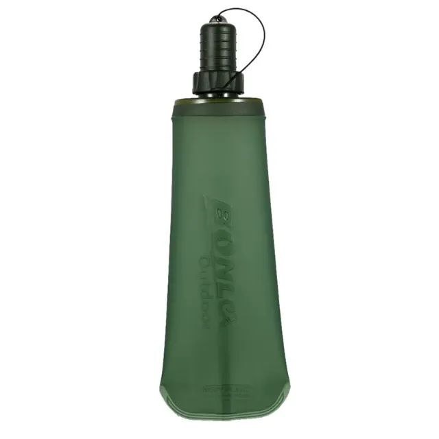 Garrafa de água dobrável, ideal para esportes ao ar livre camping Caminhadas. 250ml - Foto 5