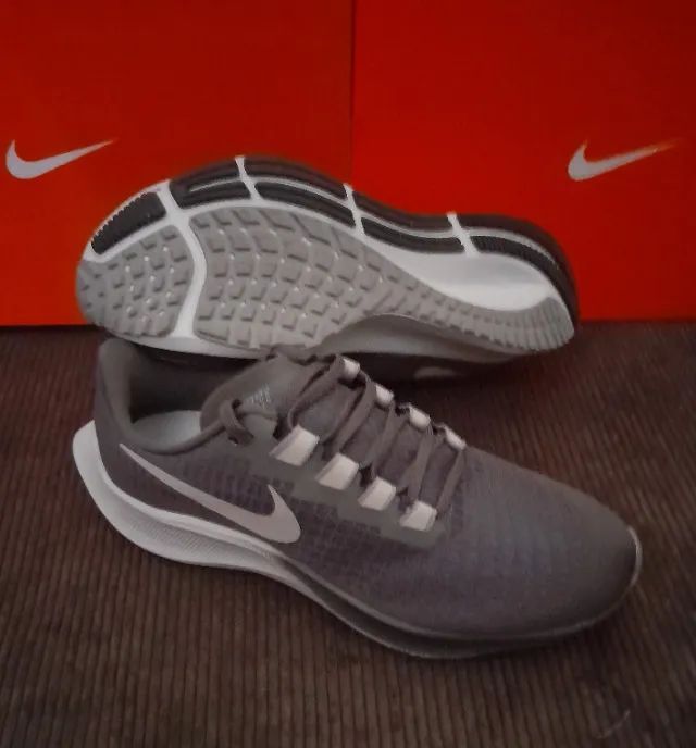 Tênis Nike Air Zoom Pegasus 37 Gray Tam 41 e 42 (original / novo) - Foto 3