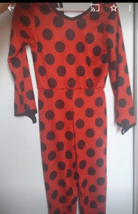 Fantasia  infantil  ledybug 