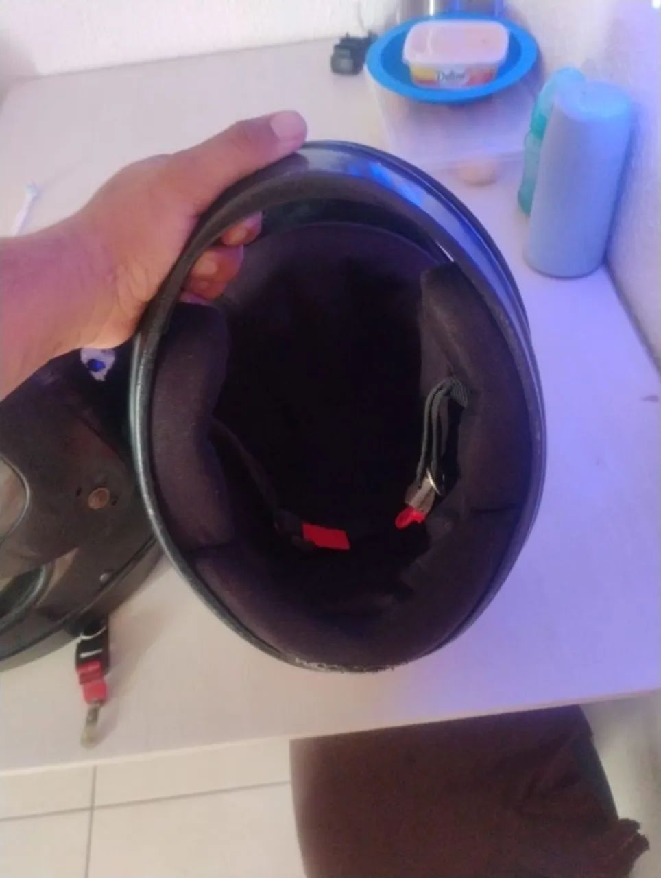 2 capacetes quebra galho  - Foto 2