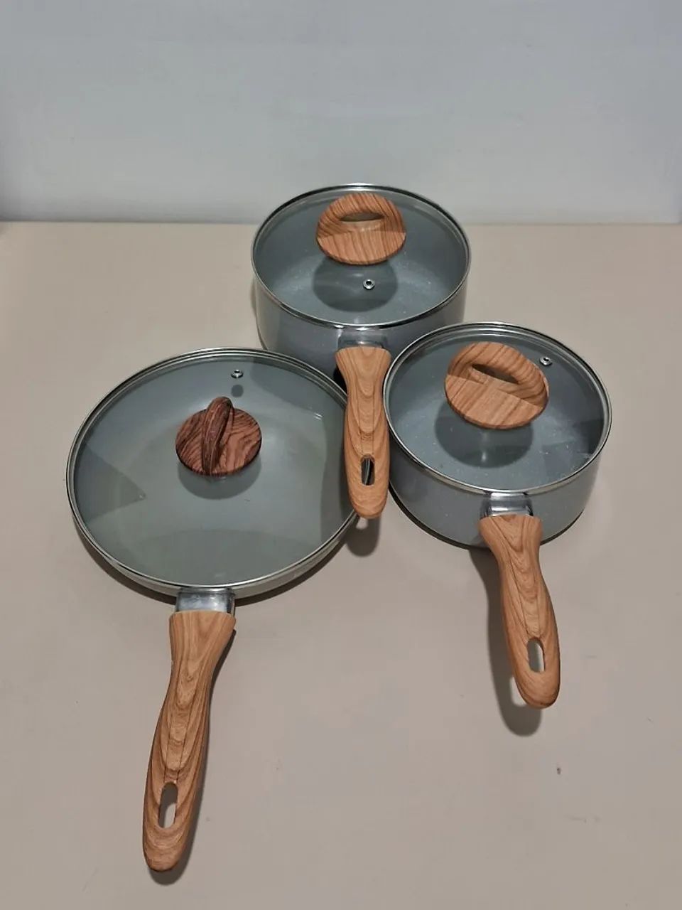 Conjunto panelas ceramiclife Brinox - Foto 4