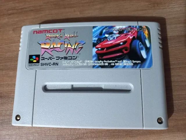 Rock N Roll Racing Original Super Famicom Ótimo Estado