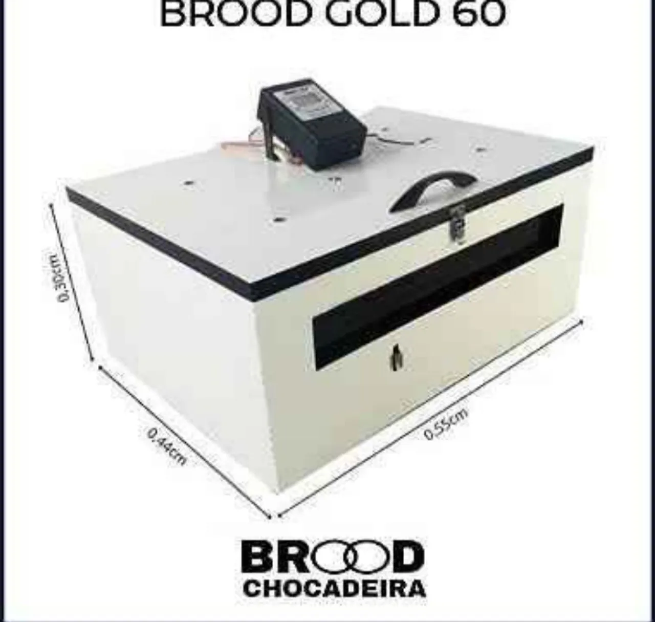 Chocadeira Brood Gold 60 - Incubadora de Ovos