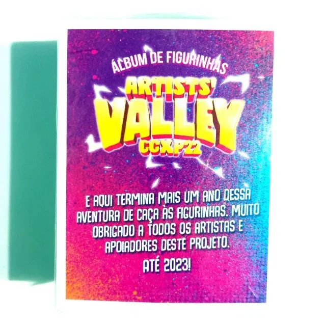 Álbum de Figurinhas Artists' Valley CCXP 22 - Foto 3