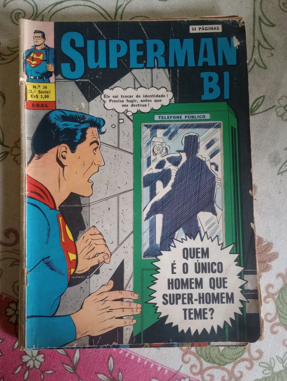 HQ Superman Bi nº 36 - Edição Rara