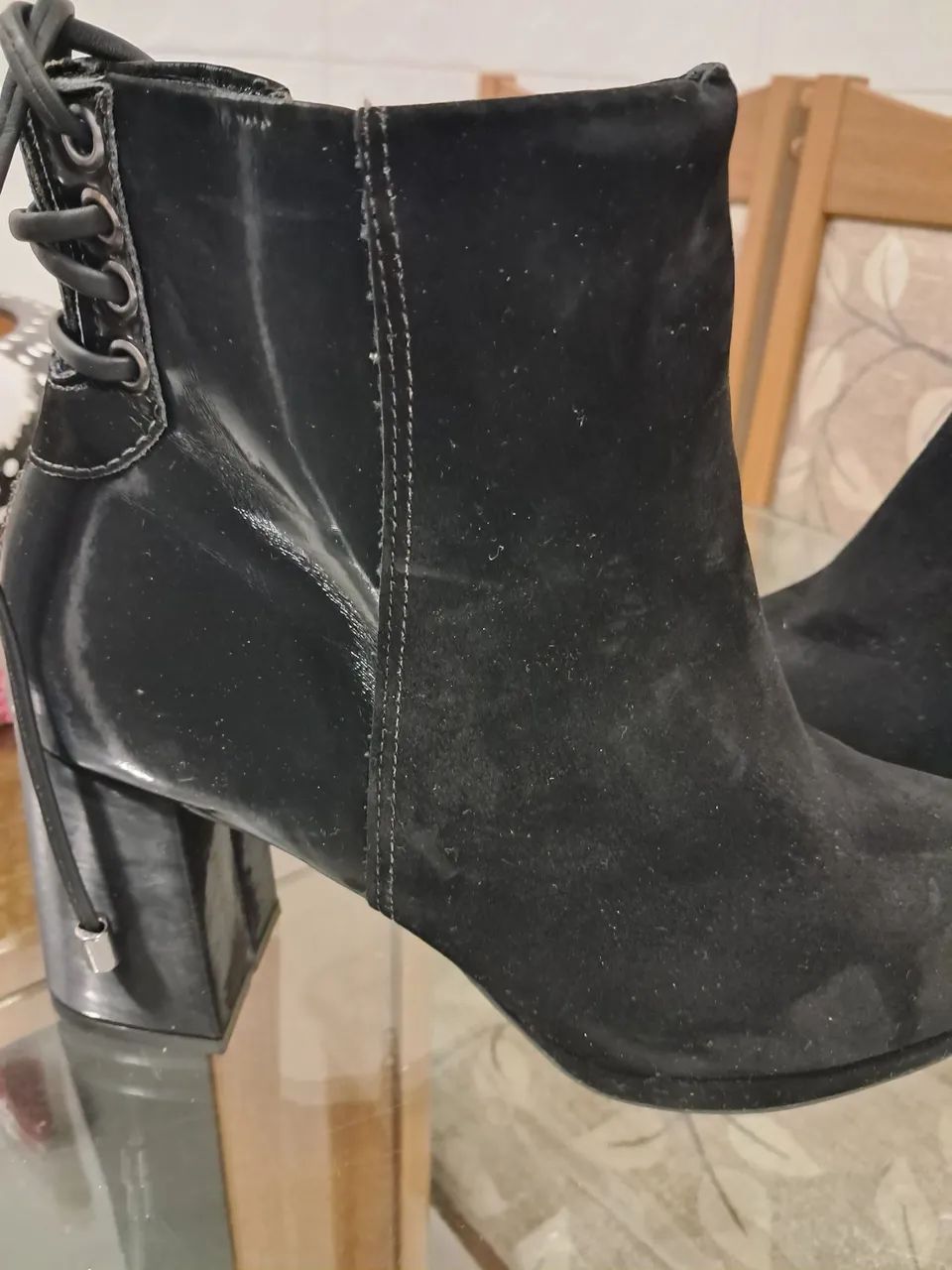 Botas Da marca Vizzano seminovas. - Foto 5