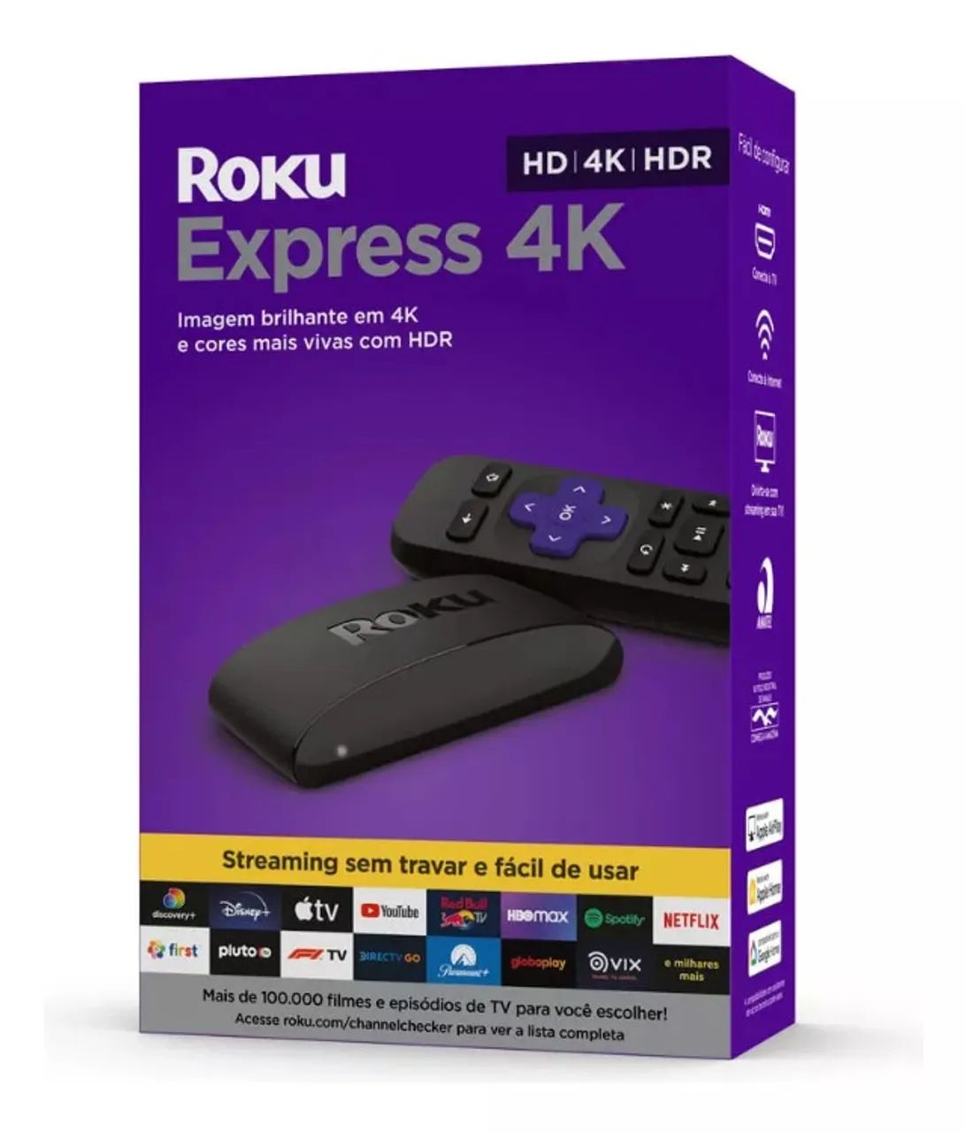 Roku 4K Streaming Stick HDR 10+