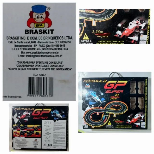 Mini Autorma BRASKIT FORMULA GP 43 PÇs MOVIDO ELETRECIDADE - 110/220V - Foto 4