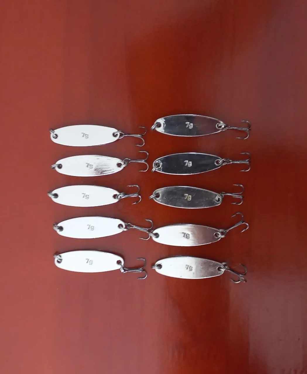 Kit 10 Iscas Colher rockfishing / praia