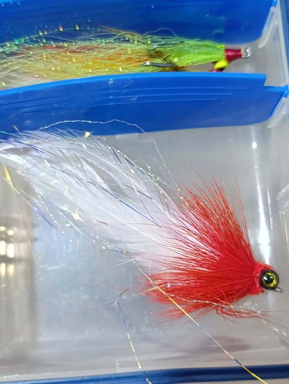 ISCAS DE FLY FISHING DIVERSAS COM ESTOJOS E BOLSA - Foto 5