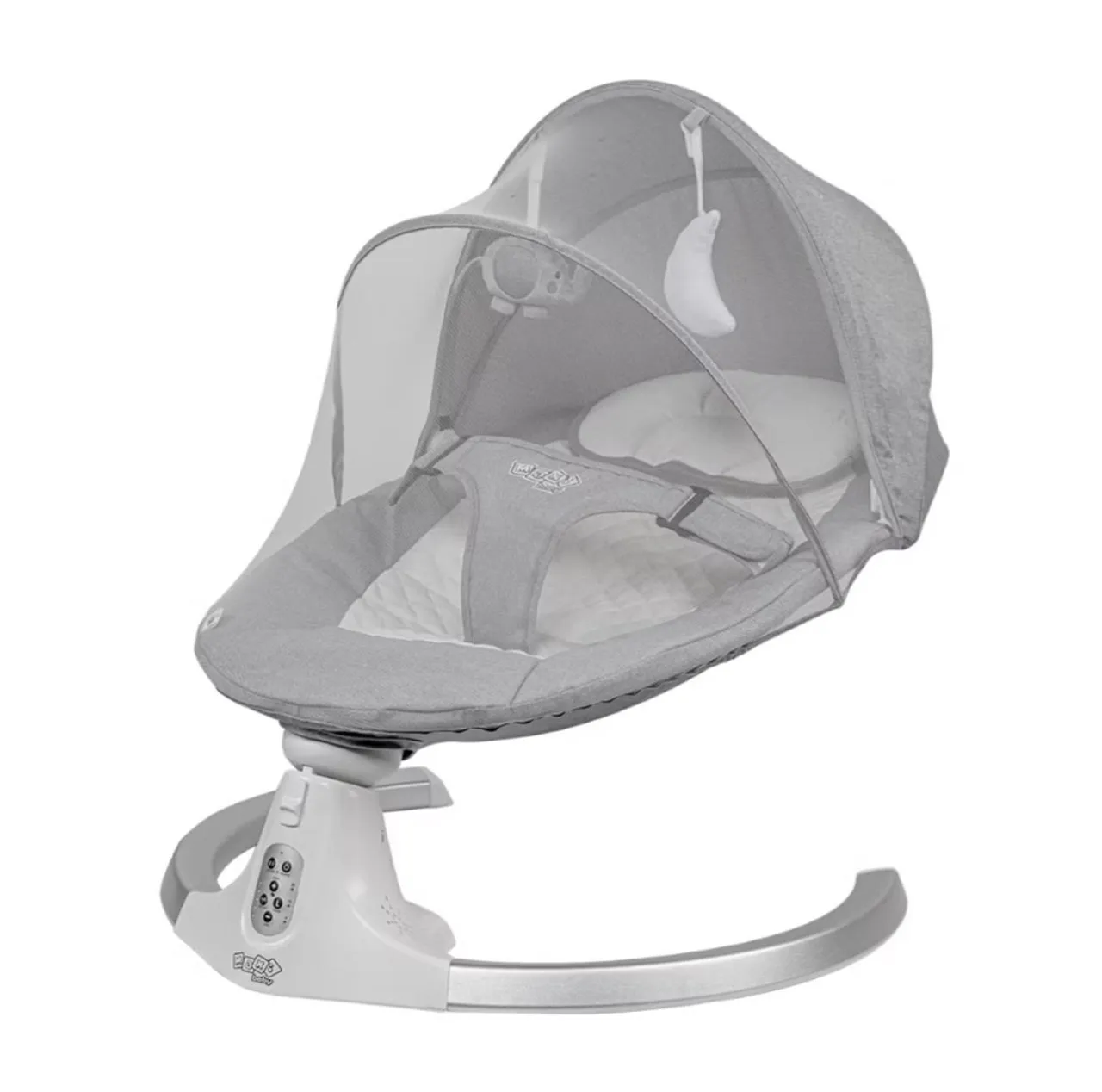 Cadeira de descanso e balanço bebê elétrica fancy maxi baby