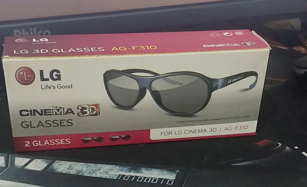 Óculos original 3d LG 