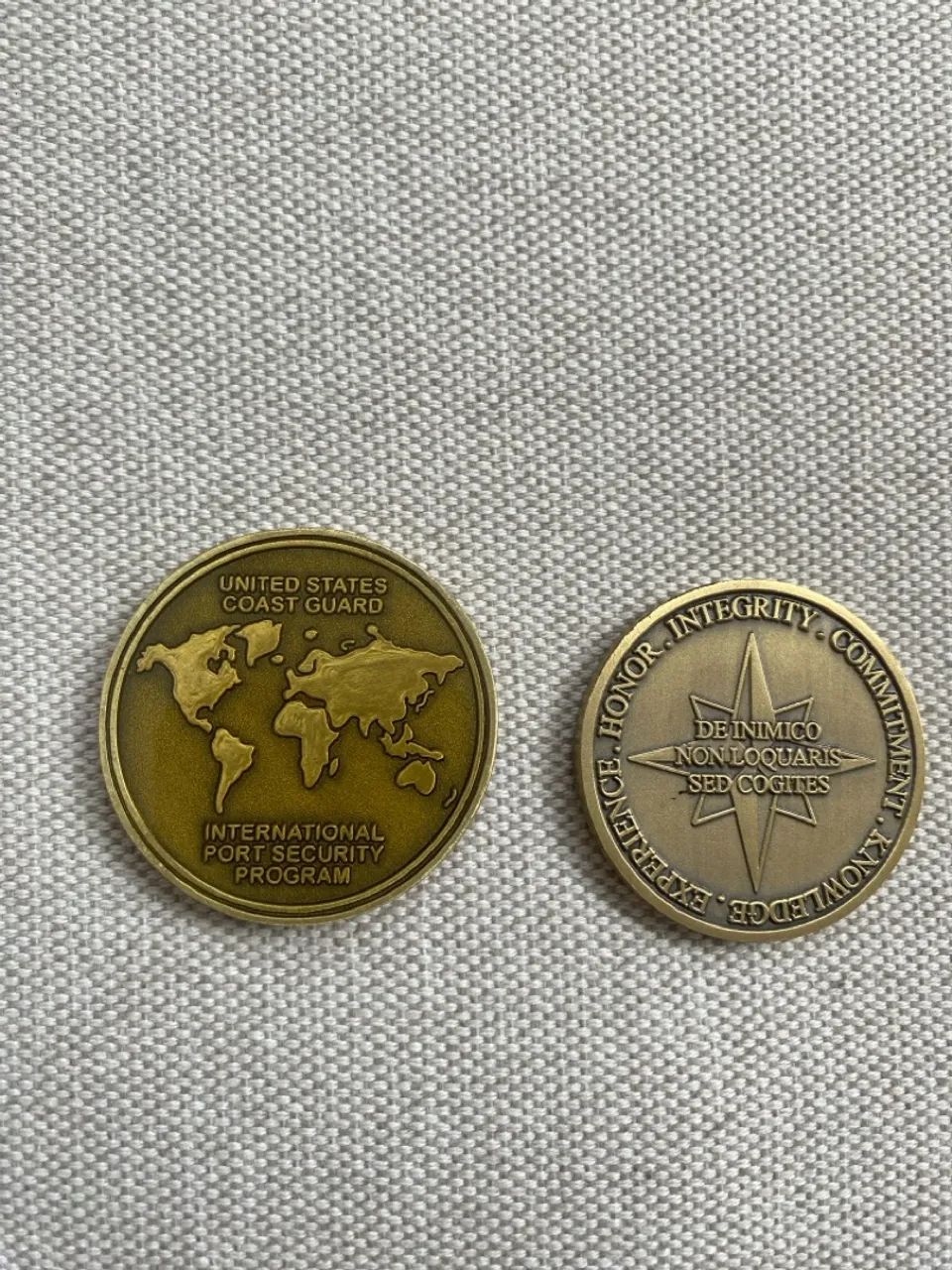Medalhas do Programa de Segurança Portuária Internacional - Foto 3