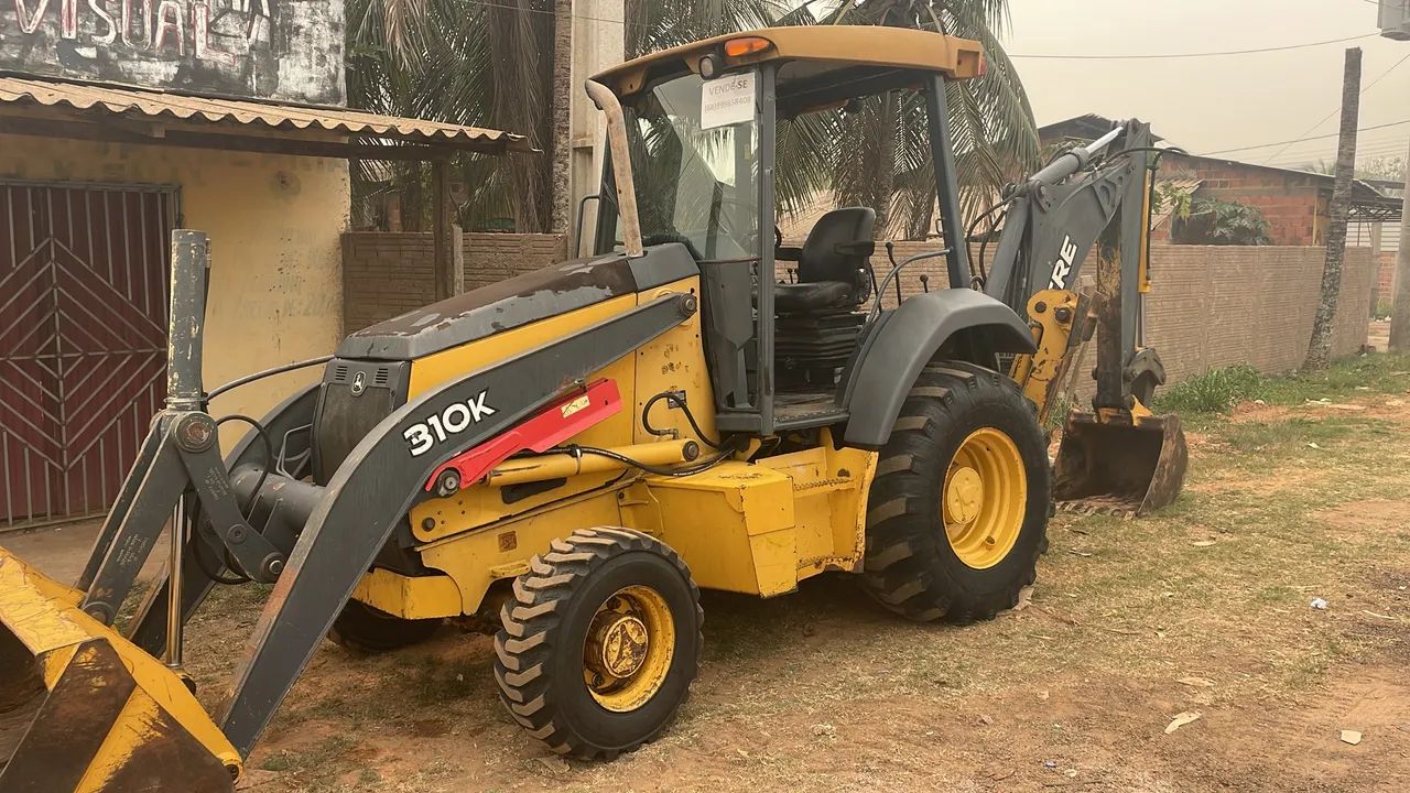 Retroescavadeira John Deere - Foto 3