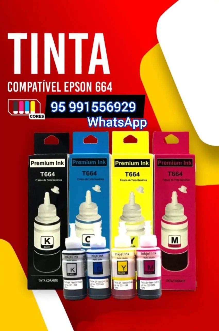 Epson Ink Refill for Models L200, L355, and L396, etc.64169982046721120