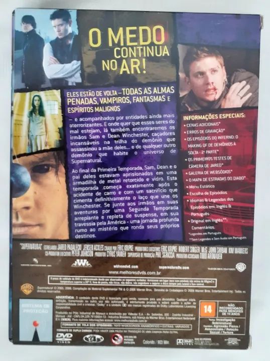 Box DVD Supernatural 2ª Temporada (6 discos) - Foto 2