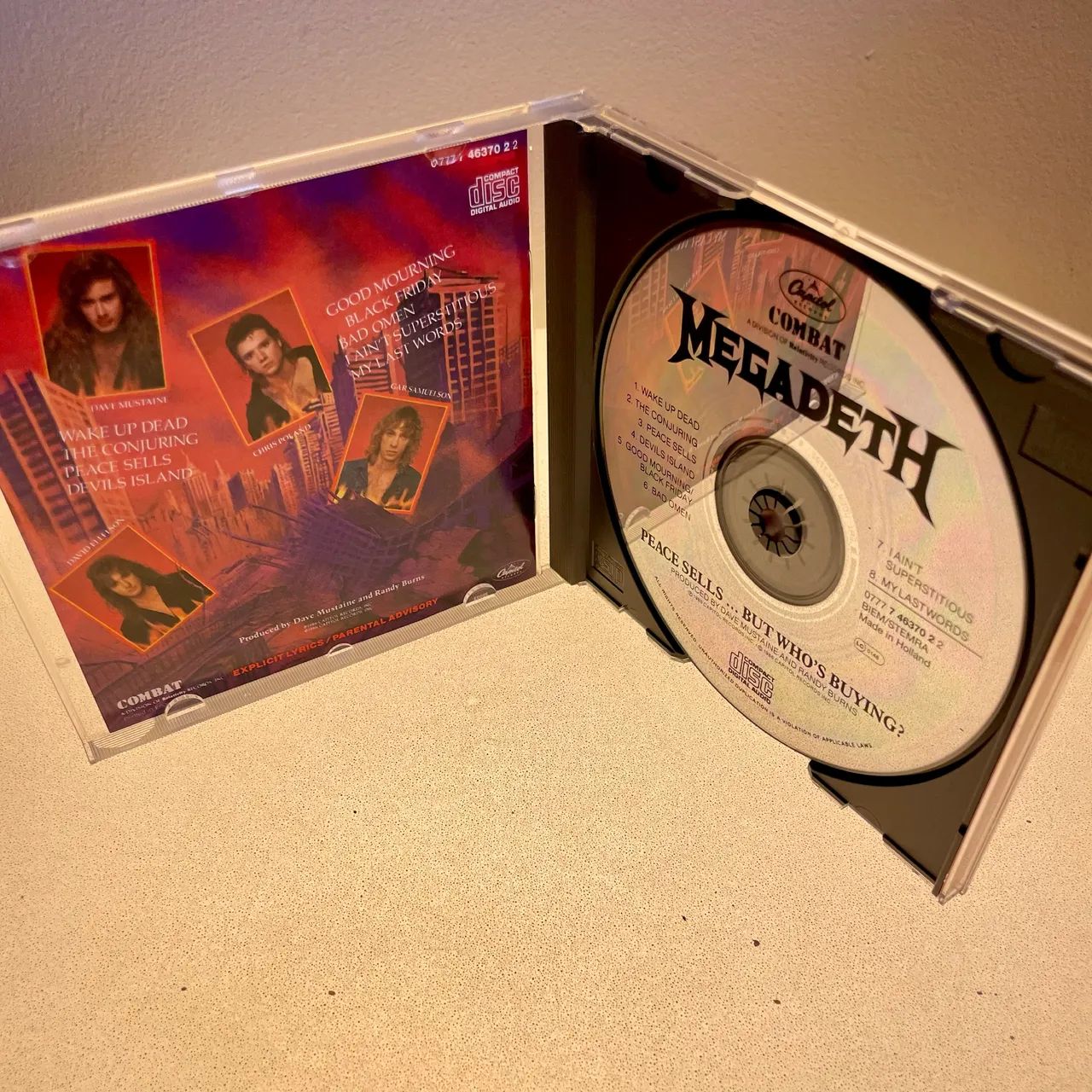 CD Megadeth - Peace Sells? But Who?s Buying? (Importado) - Foto 3