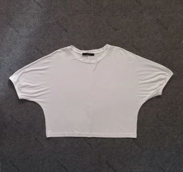 26_Blusinha Cropped de malha Kes / Tam G 