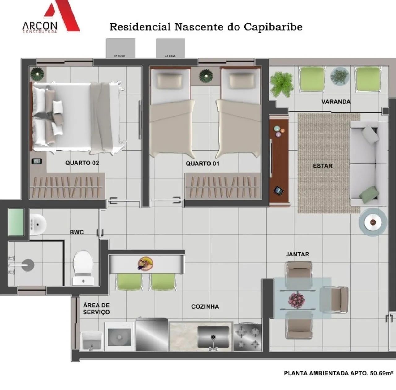 Apartamento em São Lourenço da Mata. - Foto 9