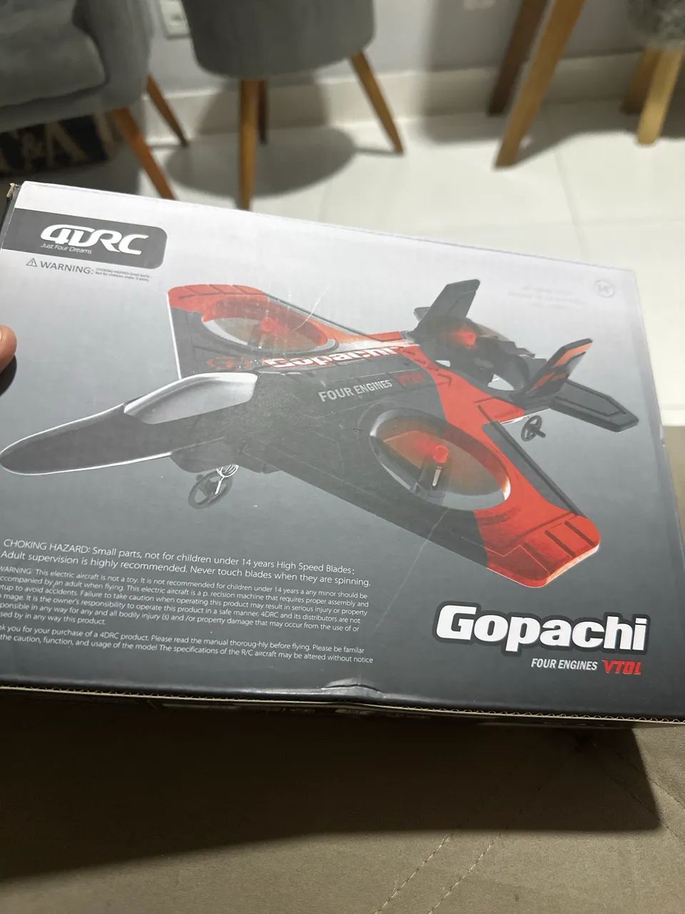 Drone Gopachi - Four Engines VTOL  - Foto 6