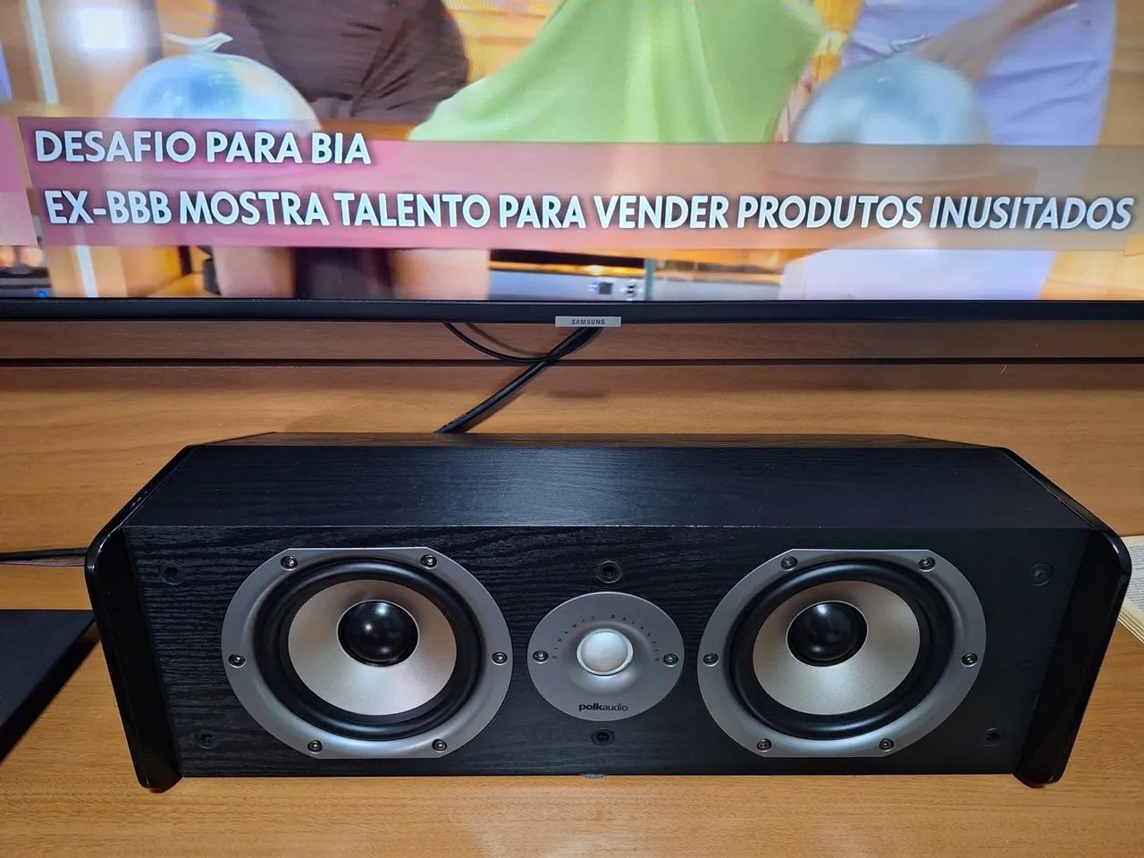 CAIXA CENTRAL POLKAUDIO CS10 125W - Foto 3
