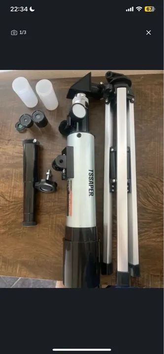 Tripé para Câmera Telescópio - Foto 3