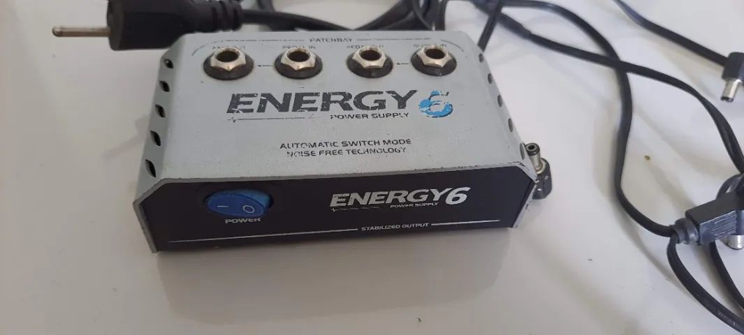 Fonte Pedal 6 Pedais Landscape Energy 6 1000ma (Não aceito trocas) - Foto 3
