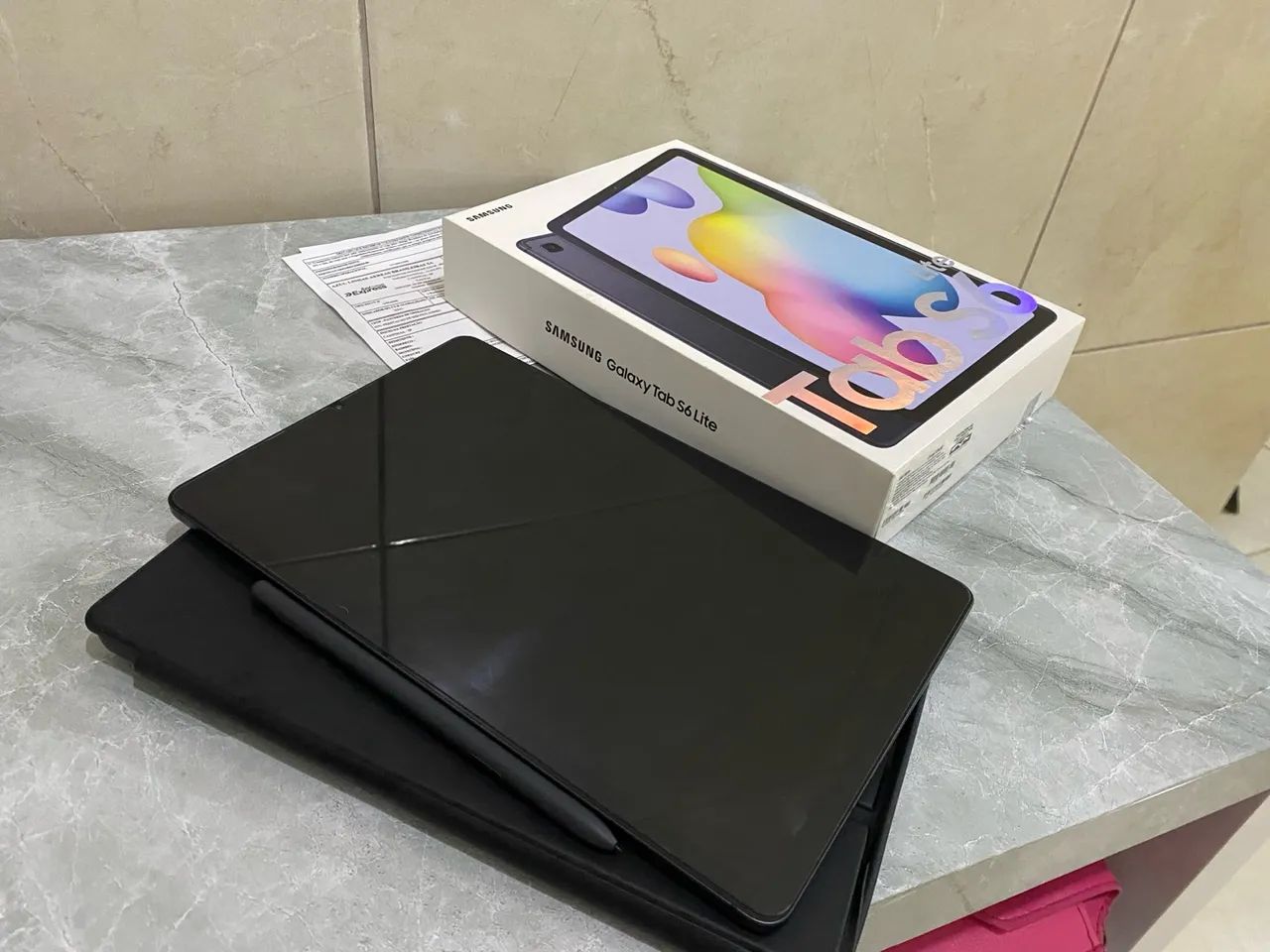 Tablet Samsung Galaxy Tab S6 Lite 128g  - Foto 4