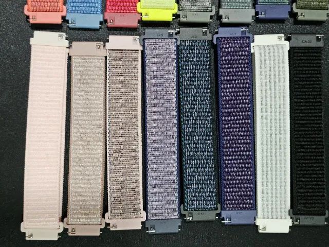 Pulseira 20mm nylon com velcro, consulte-nos - Foto 3