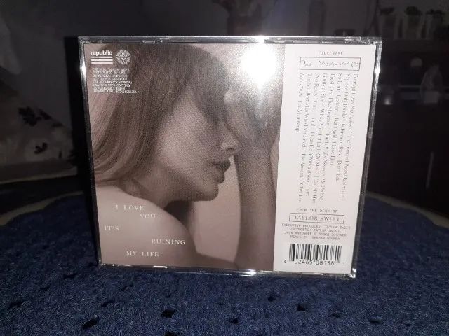 CD Taylor Swift - THE TORTURED POETS DEPARTMENT (the manuscript - versão de colecionador) - Foto 2