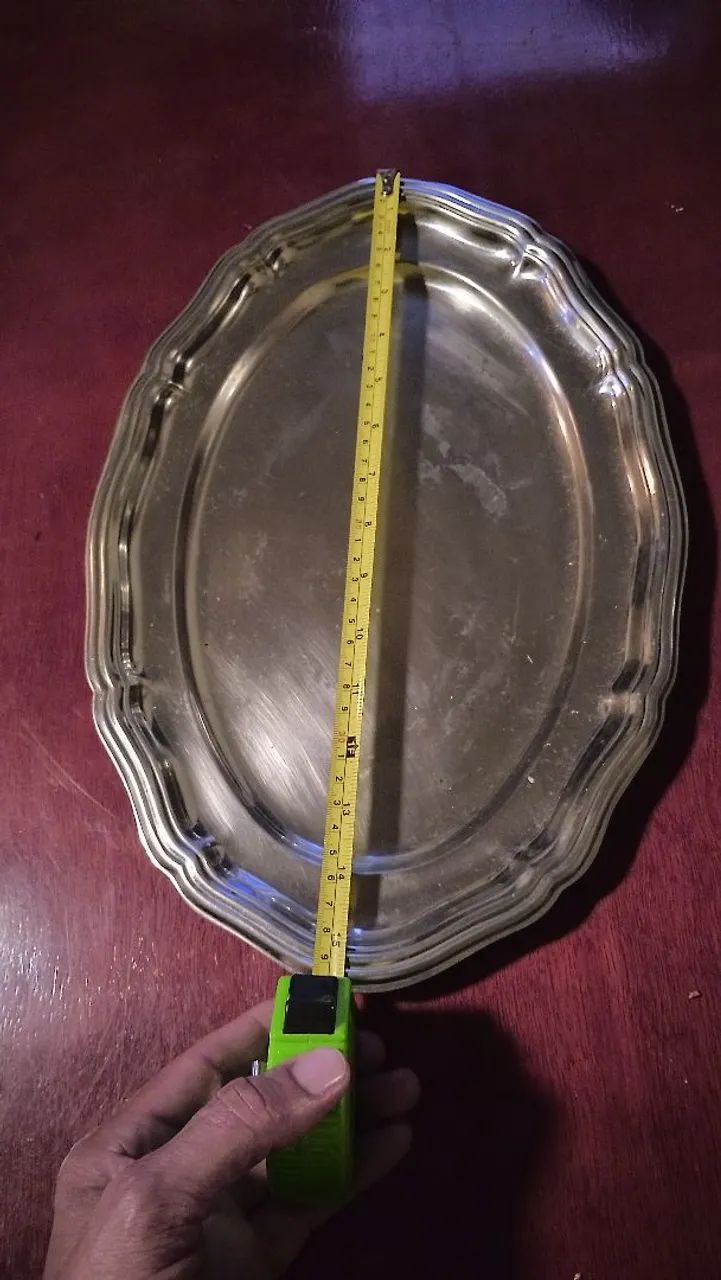 Três bandejas de aço inox  - Foto 3